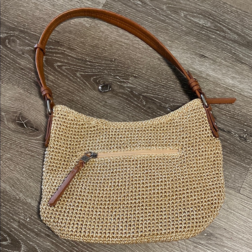 The Sak Collective Sawyer Handbag - Beige Hobo Shoulder Bag